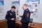 Преподаватель подполковник полиции Медведева Светлана Николаевна проводит занятие по криминалистике. Март 2017 года